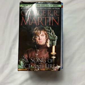 George R R Martin book set of five used